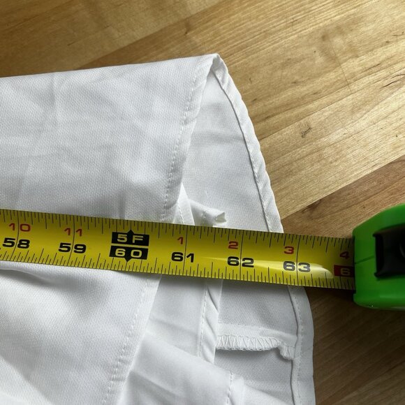 Lulus Maxi Dress‎ Immaculate Romance White Sheer Organza Long Sleeve Size XS NEW - Picture 12 of 12